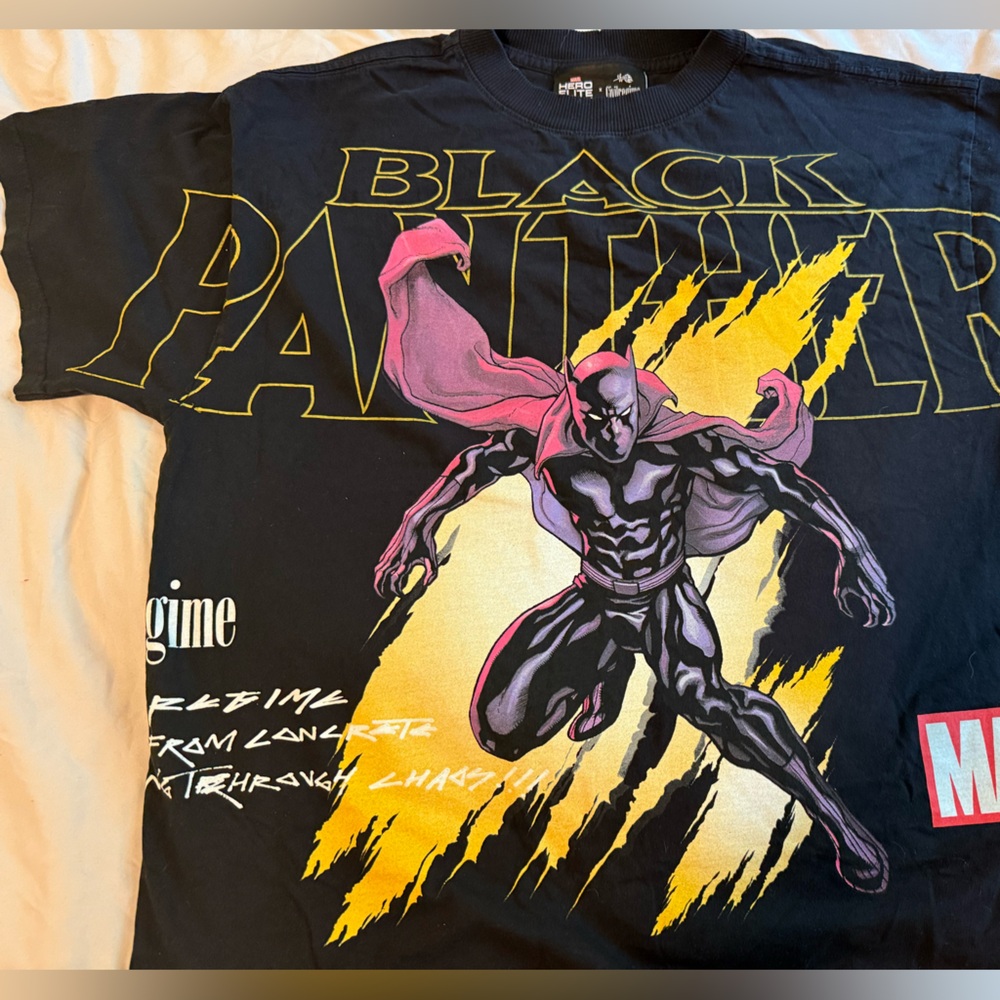 Civil Regime-Marvel Hero Elite Black T-Shirt